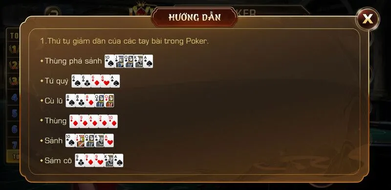 Chơi poker dễ dàng với luật chơi, cách chơi đơn giản