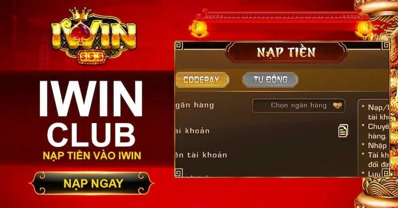 Cách nạp tiền phương thức ngân hàng